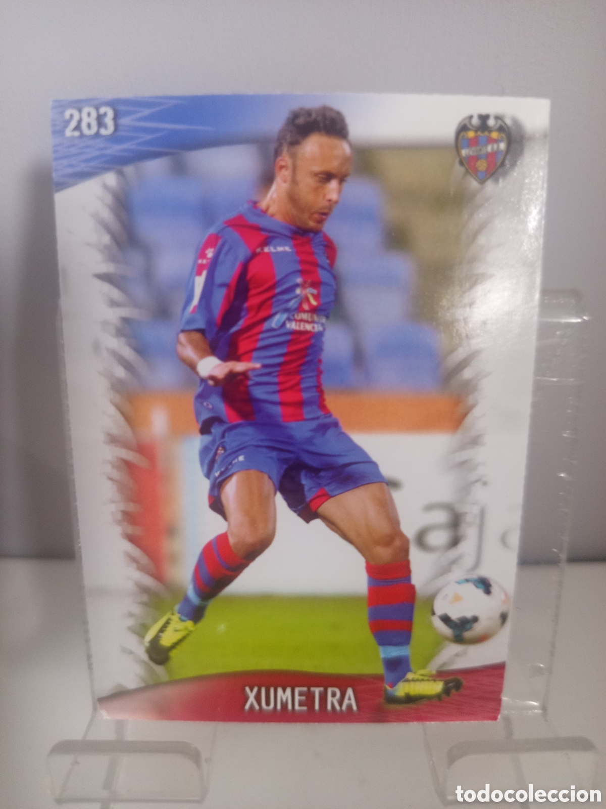 Figurine di Calcio: ❇️ CROMO CARD ⚽ XUMETRA LEVANTE 283 FICHAS LIGA QUIZ GAME 2014 13 14 2013 2014 MUNDICROMO ❇️