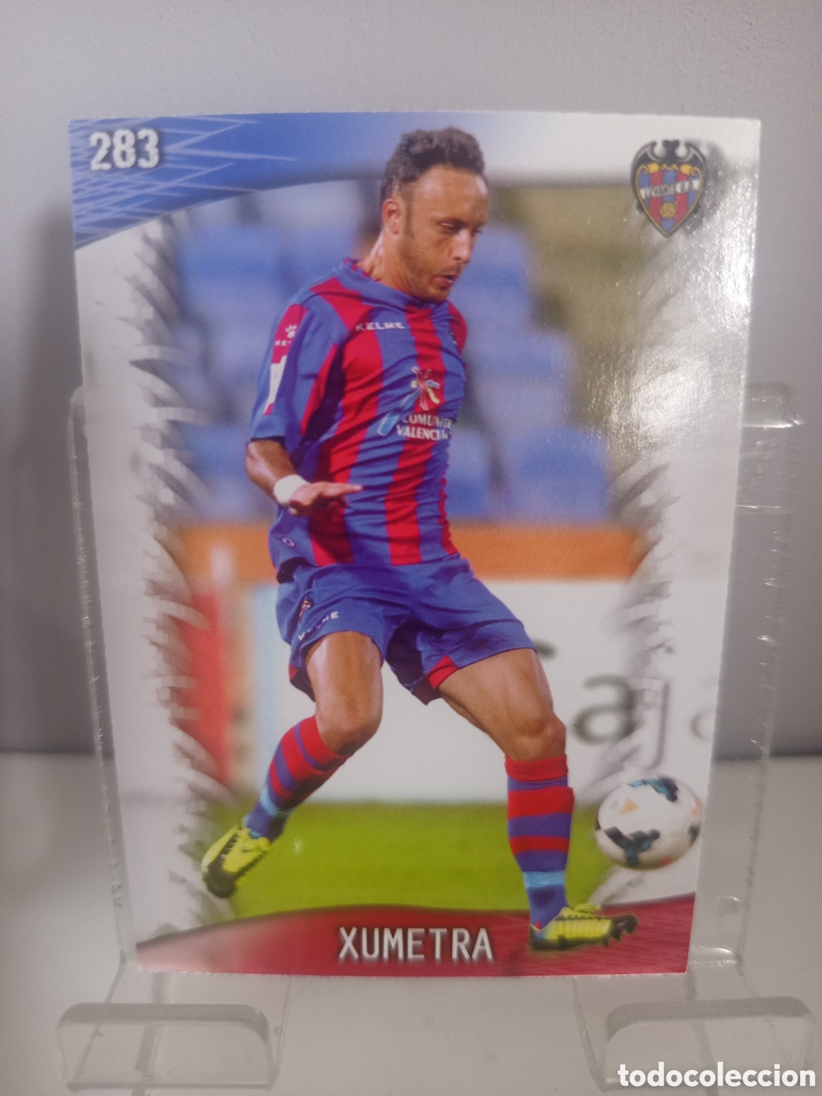 Figurine di Calcio: ❇️ CROMO CARD ⚽ XUMETRA LEVANTE 283 FICHAS LIGA QUIZ GAME 2014 13 14 2013 2014 MUNDICROMO ❇️