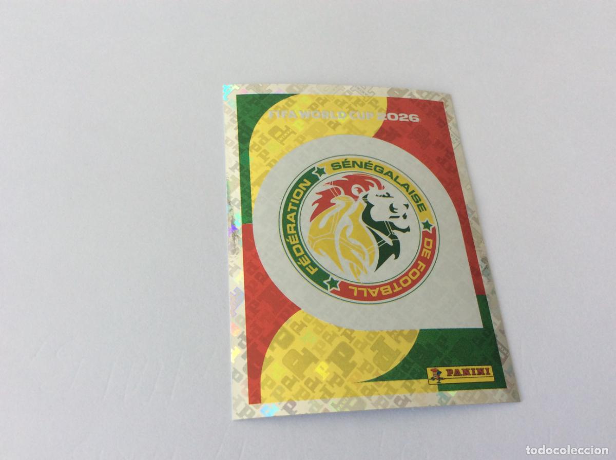 Cromos de f&uacute;tbol: SEN1 SEN 1 Escudo Senegal Sticker Cromo FIFA World Cup 2026 26 Panini Mundial