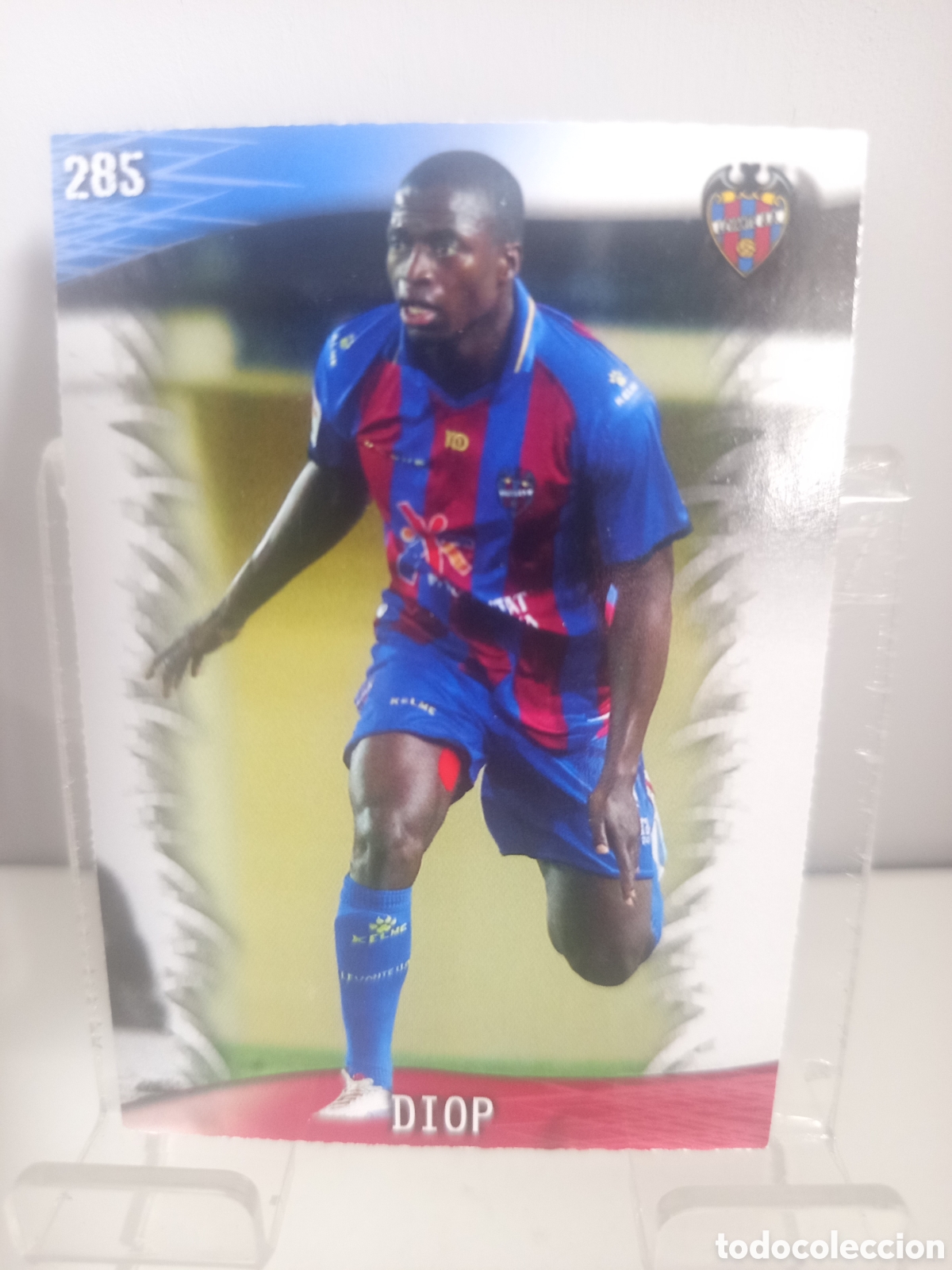 Fu&szlig;ball-Sticker: ❇️ CROMO CARD ⚽ DIOP LEVANTE 285 FICHAS LIGA QUIZ GAME 2014 13 14 2013 2014 MUNDICROMO ❇️