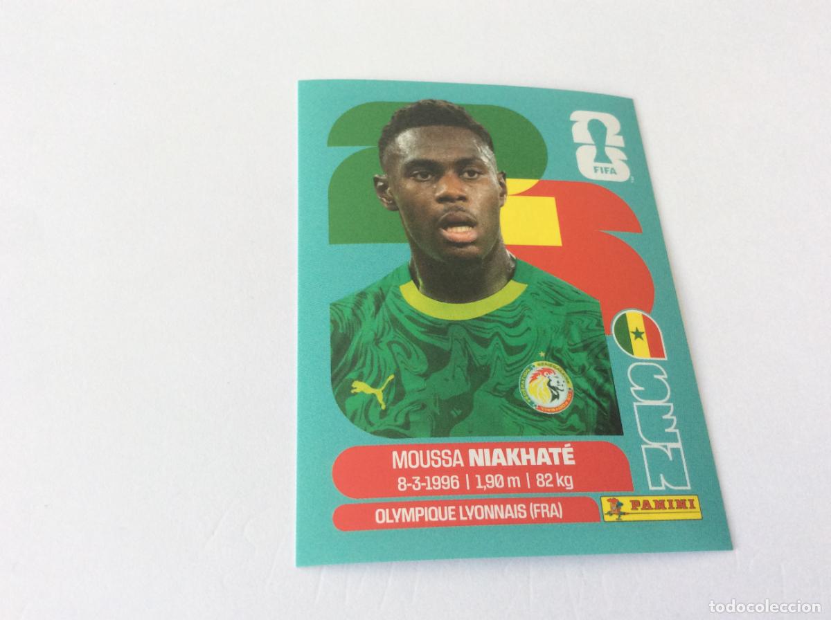 Cromos de f&uacute;tbol: SEN4 SEN 4 Moussa Niakhat&eacute; Senegal Sticker Cromo FIFA World Cup 2026 26 Panini Mundial