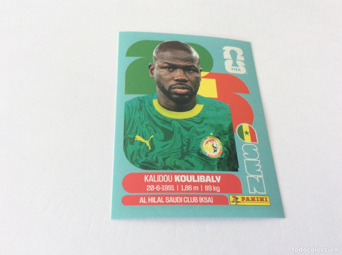 Cromos de f&uacute;tbol: SEN8 SEN 8 Kalidou Koulibaly Senegal Sticker Cromo FIFA World Cup 2026 26 Panini Mundial