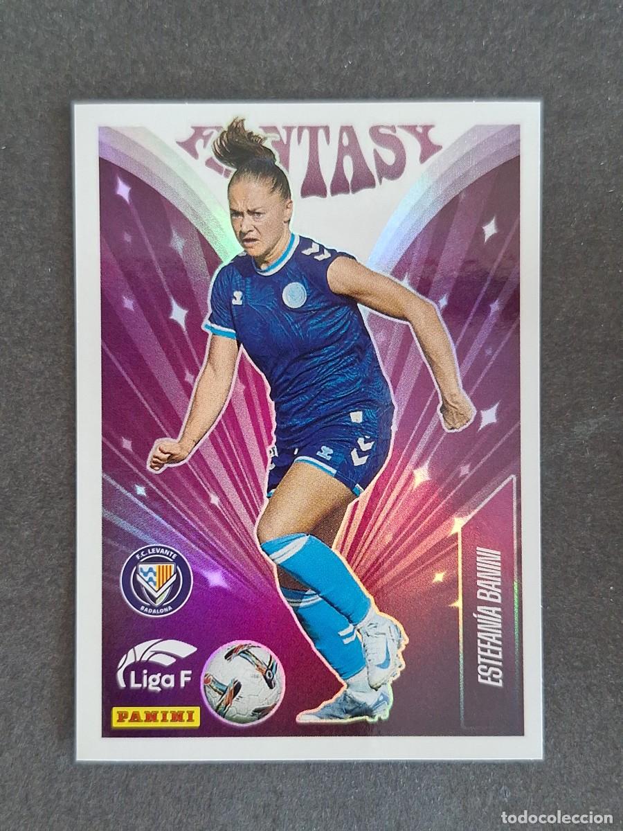 Cromos de f&uacute;tbol: L1 ESTEFANIA BANINI F. C. LEVANTE BADALONA FANTASY 333 PANINI LIGA F 2024 2025 24 25 SIN PEGAR