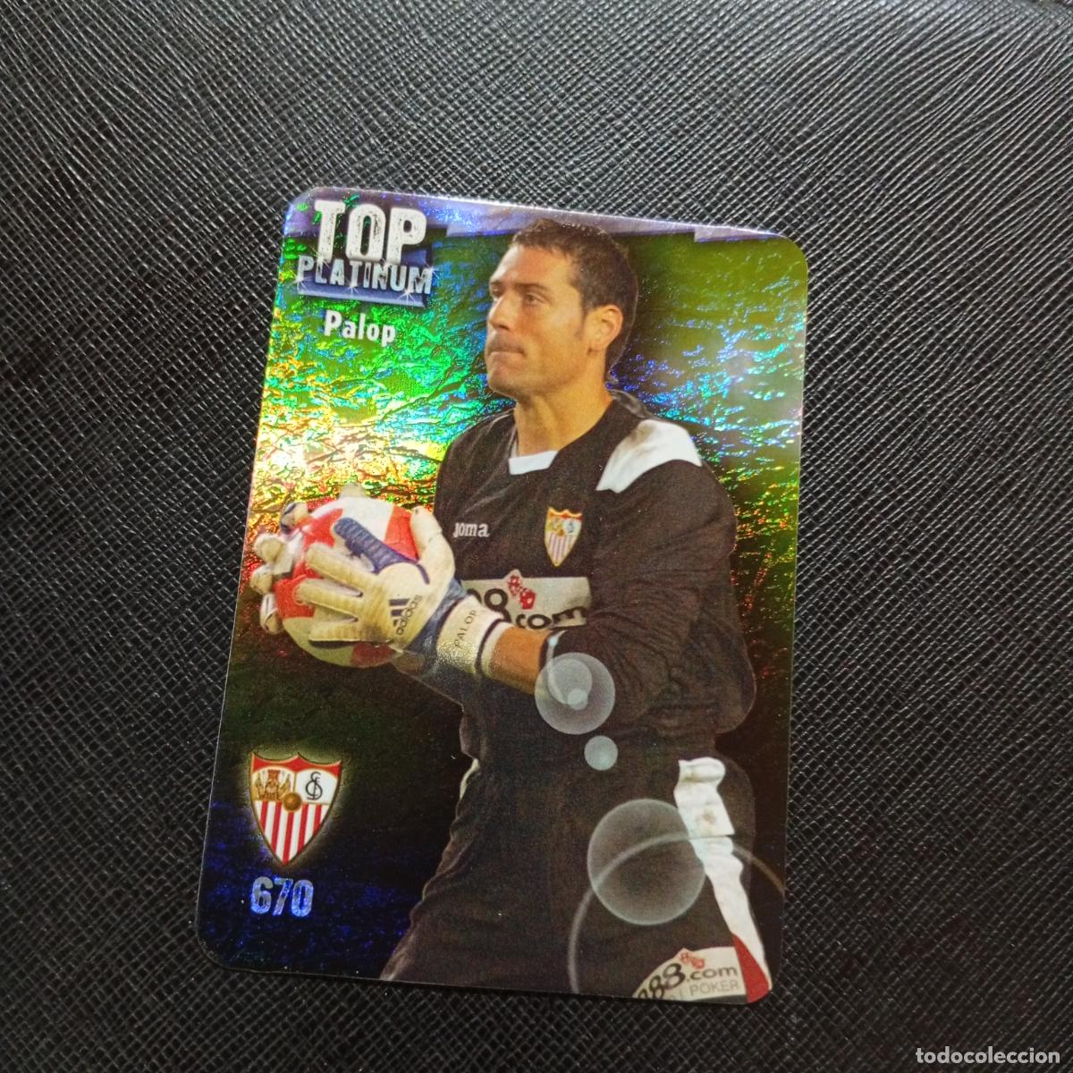 Cromos de f&uacute;tbol: 670 PALOP SEVILLA MUNDICROMO QUIZ GAME 2008 2009 FUTBOL 08 09 - A212 PG12 JASPEADO