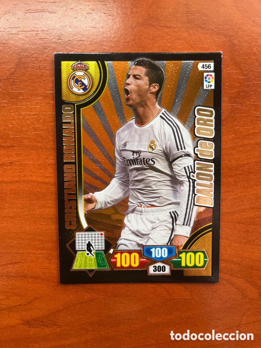 Figurine di Calcio: BALON DE ORO - CRISTIANO RONALDO - 456 - ADRENALYN 13 14 - PANINI - 2013 2014