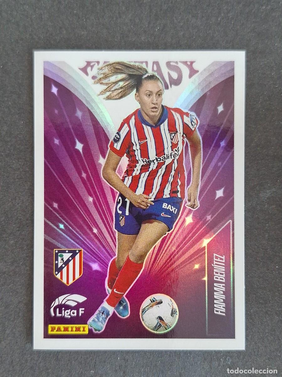 Cromos de f&uacute;tbol: L1 FIAMMA BENITEZ ATLETICO DE MADRID FANTASY 335 PANINI LIGA F 2024 2025 24 25 SIN PEGAR