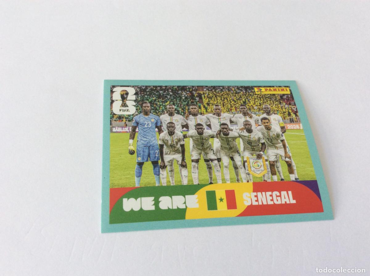 Cromos de f&uacute;tbol: SEN13 SEN 13 Equipo Senegal Sticker Cromo FIFA World Cup 2026 26 Panini Mundial