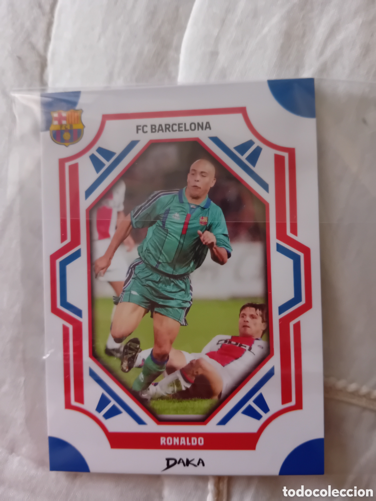 Cromos de f&uacute;tbol: Ronaldo Nazario 23 B daka culturo top audience 25 26