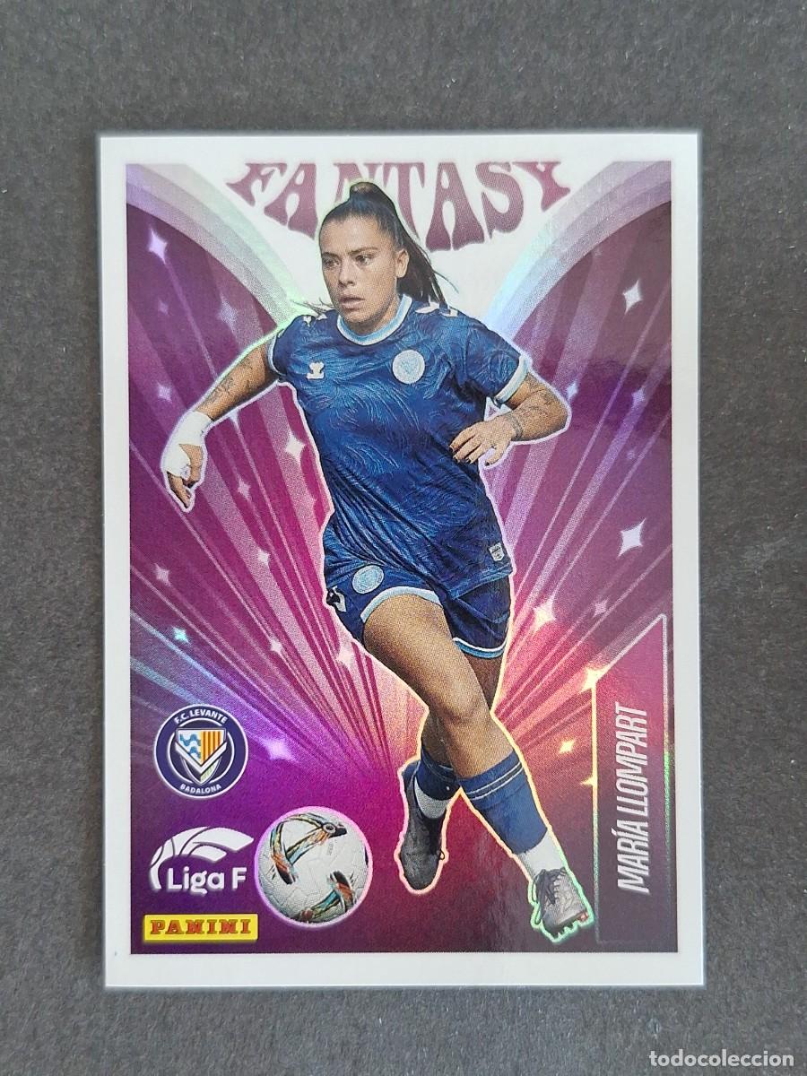 Cromos de f&uacute;tbol: L1 MARIA LLOMPART F. C. LEVANTE BADALONA FANTASY 338 PANINI LIGA F 2024 2025 24 25 SIN PEGAR