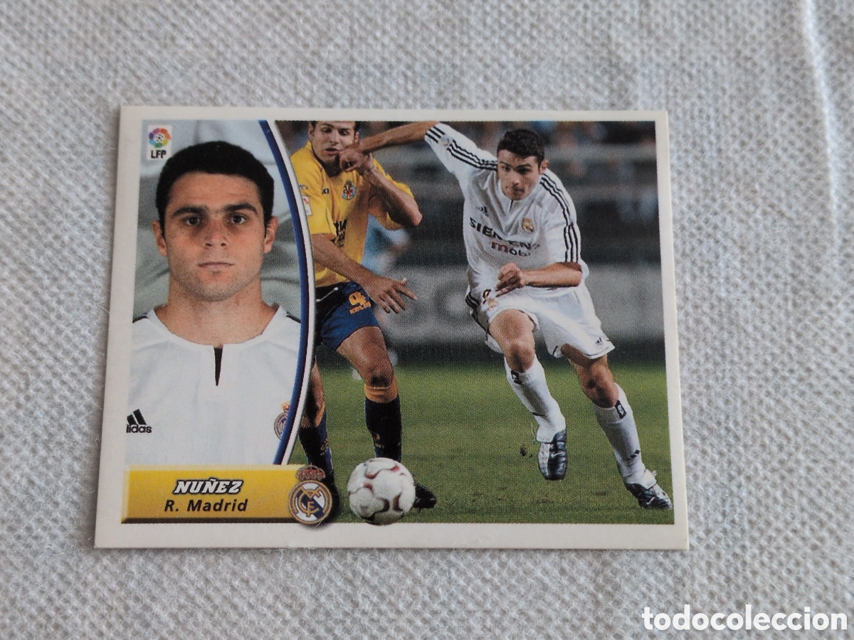 Figurine di Calcio: CROMO SIN PEGAR DIFICIL LIGA ESTE 03 04 2003 2004 COLOCA NU&Ntilde;EZ REAL MADRID