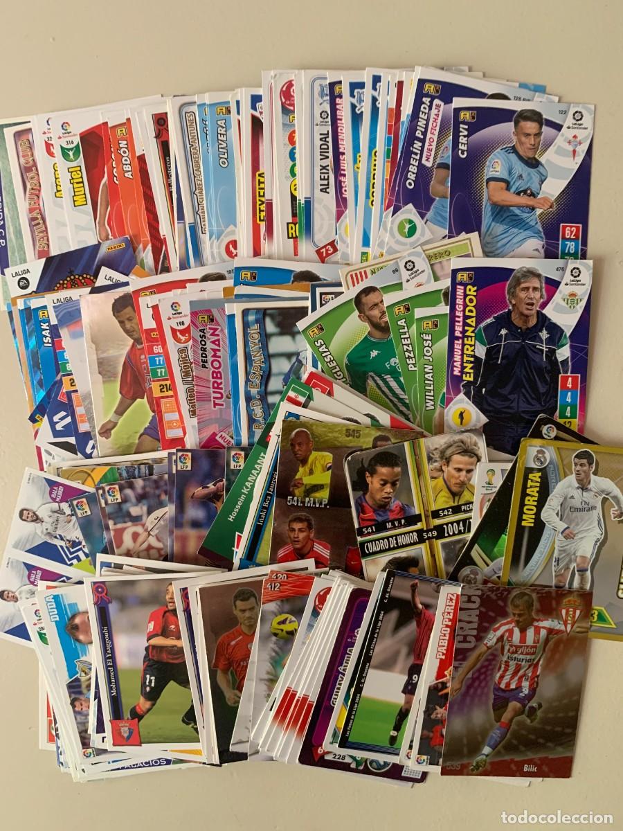 Cromos de f&uacute;tbol: LOTE DE 200 CROMOS DE FUTBOL (TODOS DIFERENTES)