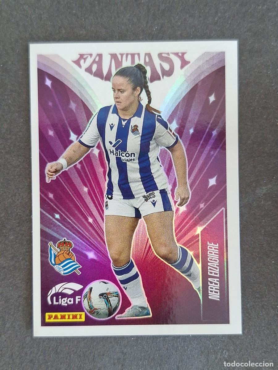 Cromos de f&uacute;tbol: L1 NEREA EIZAGIRRE REAL SOCIEDAD FANTASY 339 PANINI LIGA F 2024 2025 24 25 SIN PEGAR