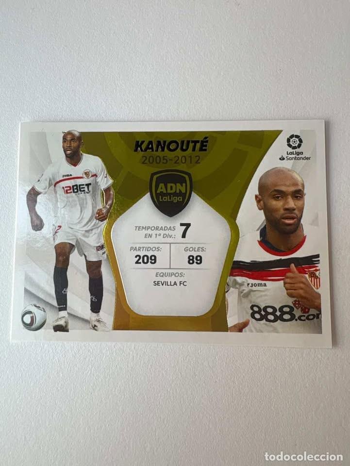 Cromos de f&uacute;tbol: Cromo Kanout&eacute; Sevilla ADN LaLiga 16 Liga Este 2021-22