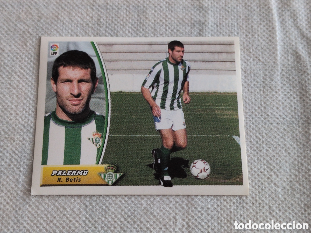 Figurine di Calcio: Palermo real betis fichaje 39 2003 2004 panini este nuevo sin pegar