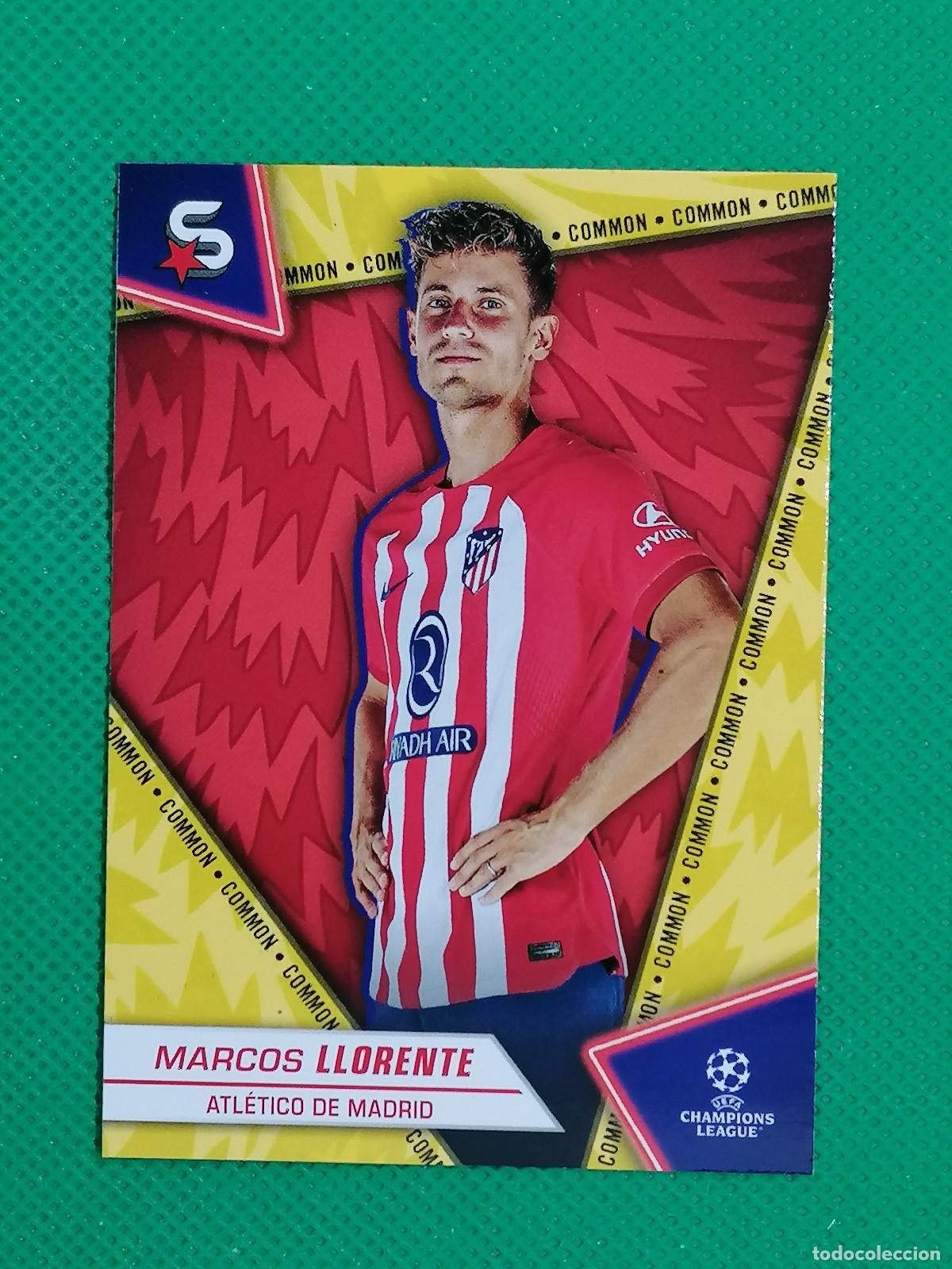 Cromos de f&uacute;tbol: 23 MARCOS LLORENTE ATLETICO DE MADRID COMMON ⚽ TOPPS SUPERSTARS 2023 2024 23 24 ⚽