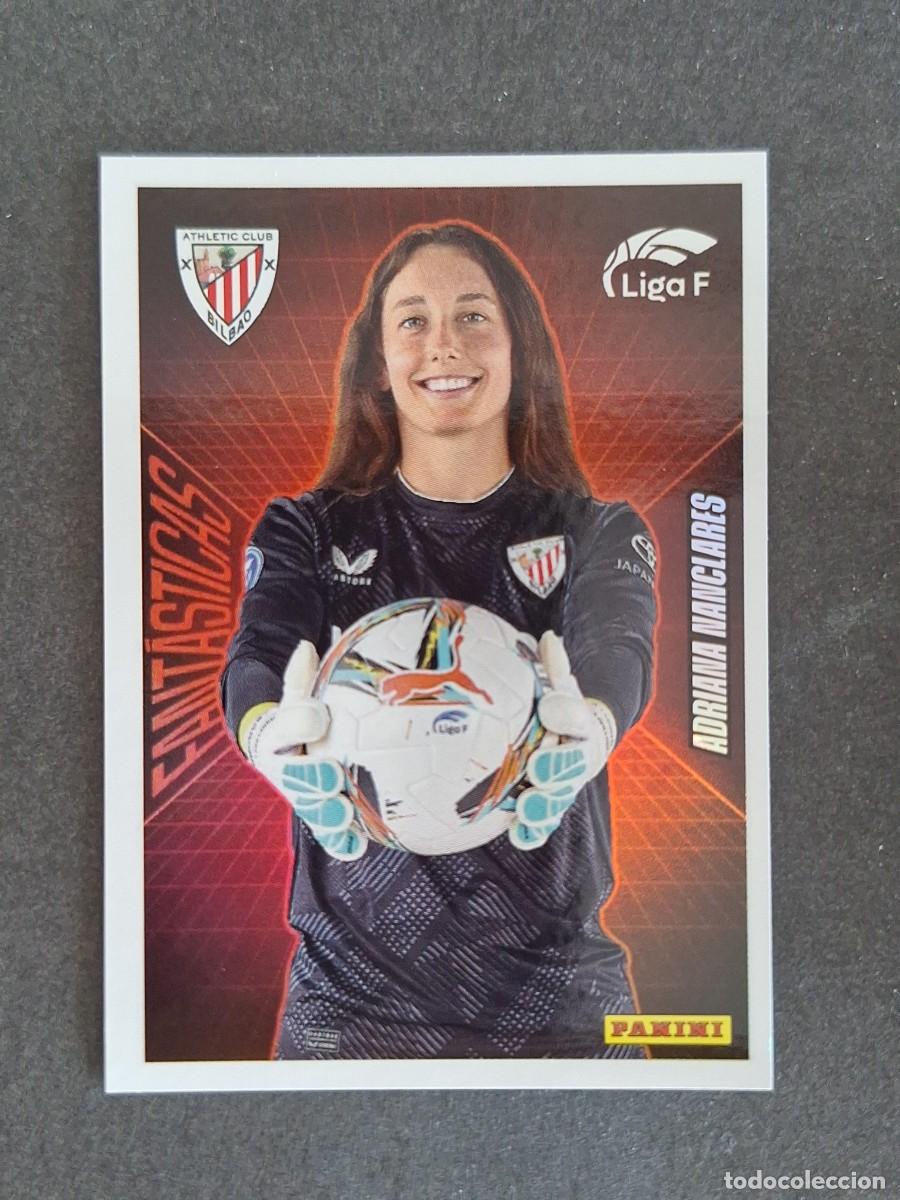 Fu&szlig;ball-Sticker: L1 ADRIANA NANCLARES ATHLETIC DE BILBAO FANTASTICAS 345 PANINI LIGA F 2024 2025 24 25 SIN PEGAR