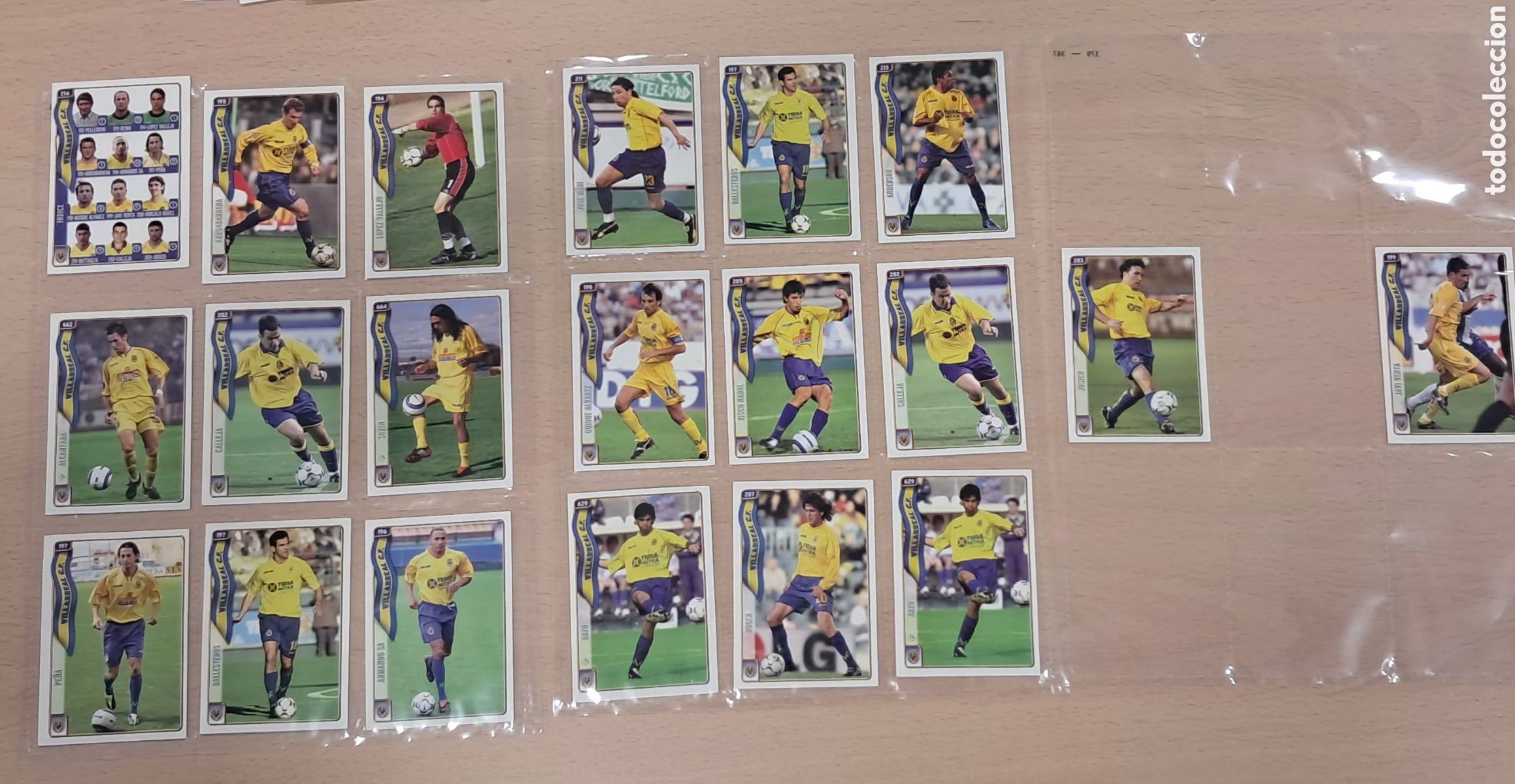 Figurine di Calcio: LOTE MUNDICROMO 2005-VILLARREAL