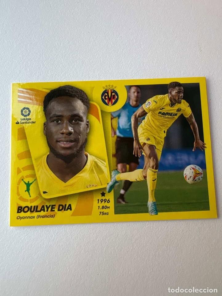 Cromos de f&uacute;tbol: Cromo Boulaye Dia Villareal Nuevo Fichaje 13 Liga Este 2021-22