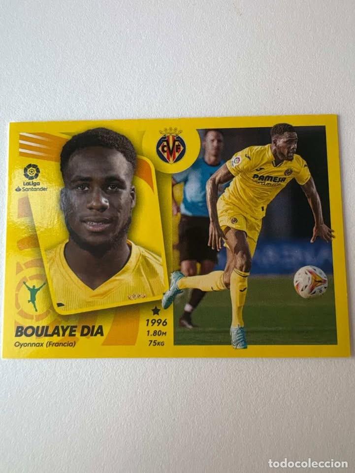 Cromos de f&uacute;tbol: Cromo Boulaye Dia Villareal Nuevo Fichaje 13 Liga Este 2021-22