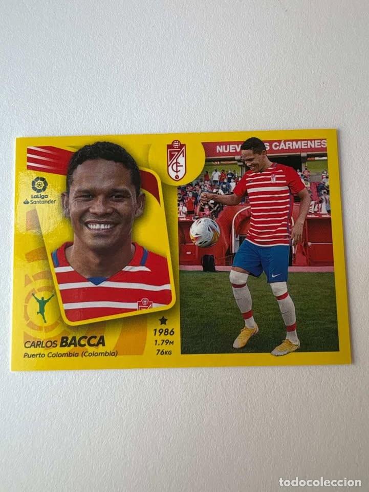 Cromos de f&uacute;tbol: Cromo Carlos Bacca Granada Nuevo Fichaje 15 Liga Este 2021-22