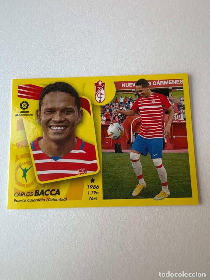 Cromos de f&uacute;tbol: Cromo Carlos Bacca Granada Nuevo Fichaje 15 Liga Este 2021-22