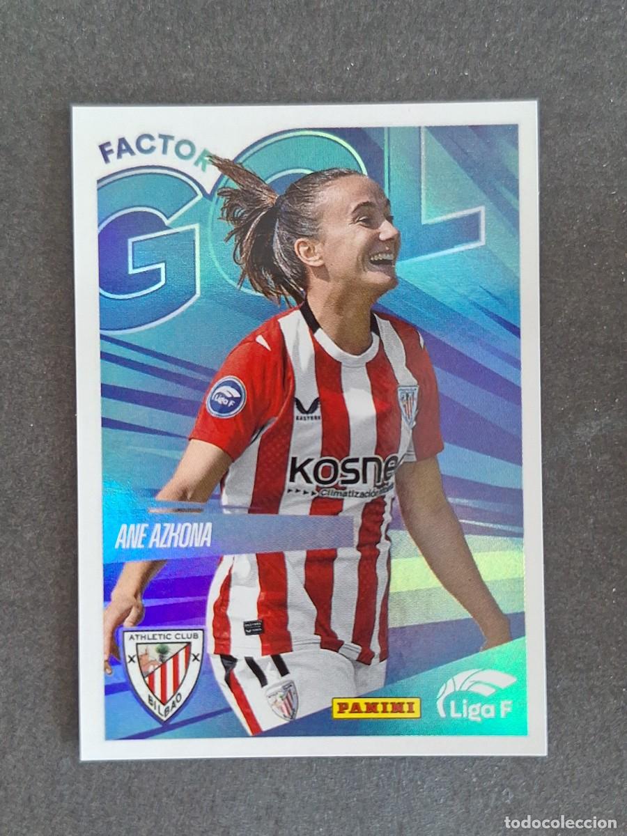 Cromos de f&uacute;tbol: L1 ANE AZKONA ATHLETIC CLUB DE BILBAO FACTOR GOL 357 PANINI LIGA F 2024 2025 24 25 SIN PEGAR