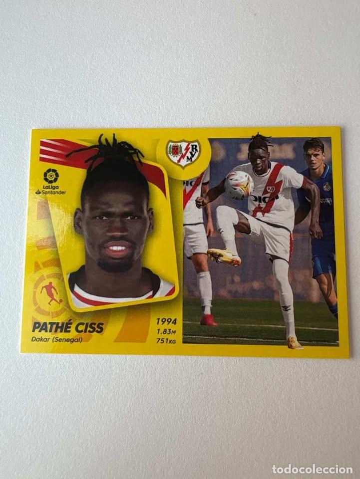 Cartes &agrave; collectionner de Football: Cromo Path&eacute; Ciss Rayo Vallecano Nuevo Fichaje 23 Liga Este 2021-22