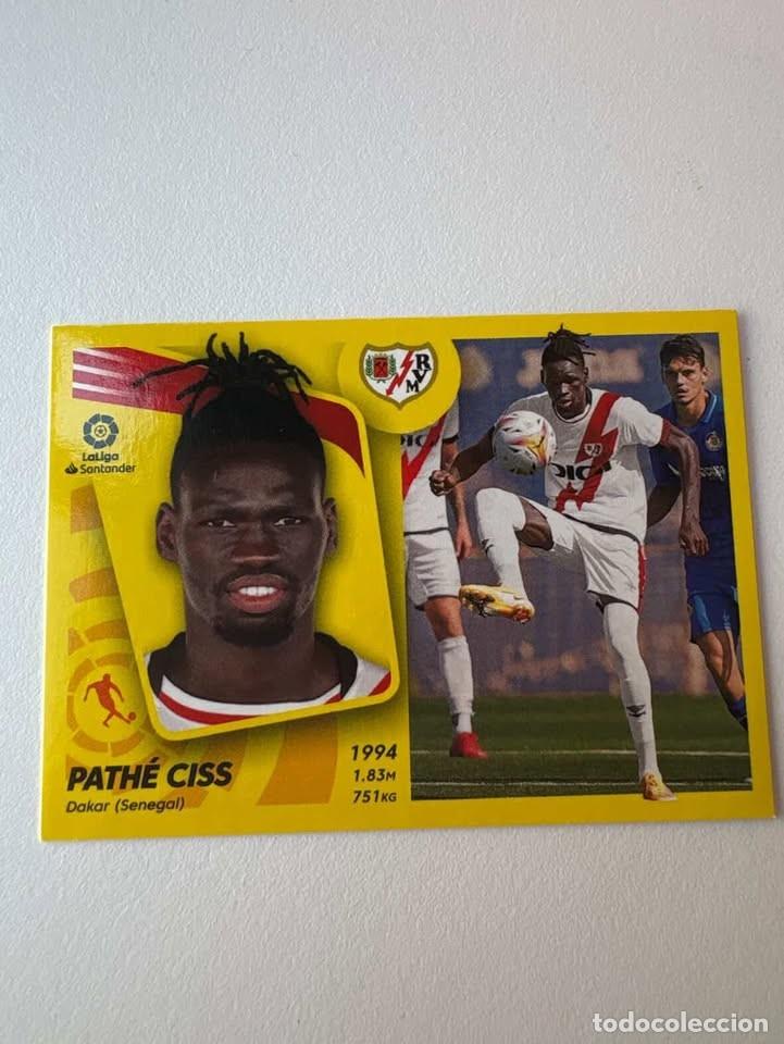 Cartes &agrave; collectionner de Football: Cromo Path&eacute; Ciss Rayo Vallecano Nuevo Fichaje 23 Liga Este 2021-22
