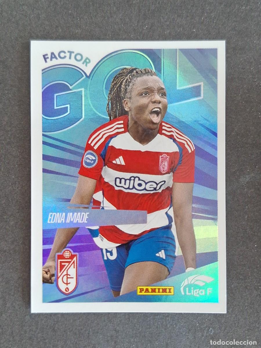 Cartes &agrave; collectionner de Football: L1 EDNA IMADE GRANADA C. F. FACTOR GOL 360 PANINI LIGA F 2024 2025 24 25 SIN PEGAR