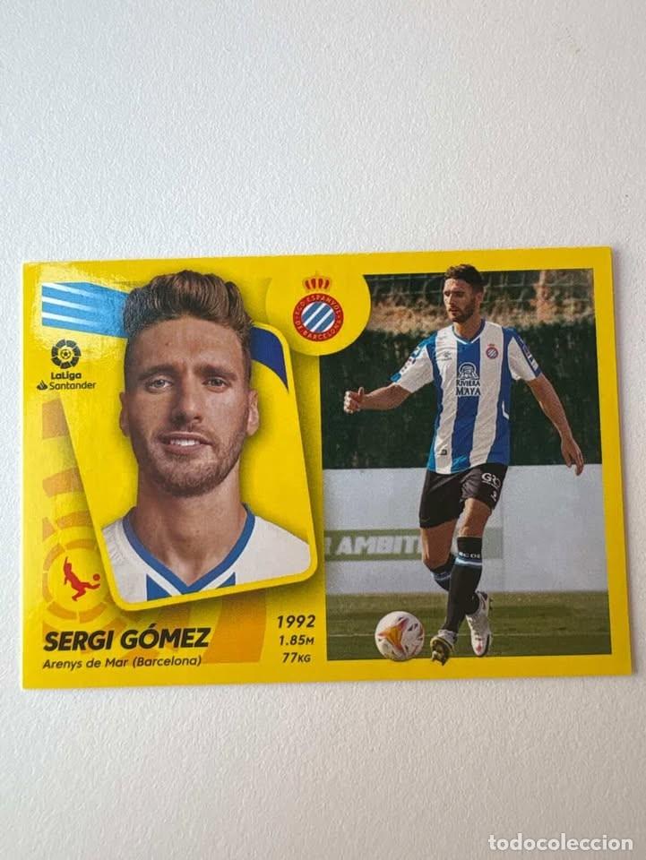 Cartes &agrave; collectionner de Football: Cromo Sergi G&oacute;mez Espanyol Nuevo Fichaje 24 Liga Este 2021-22