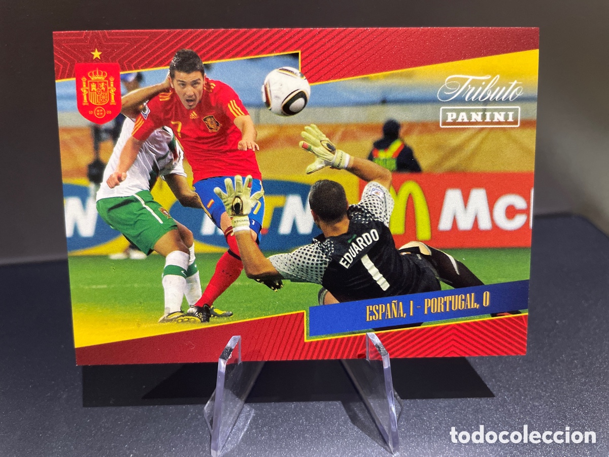 Fu&szlig;ball-Sticker: Espa&ntilde;a 1 - Portugal 0 28 Panini Tribute Seleccion Espa&ntilde;ola 2010-2026 Vamos Campeones
