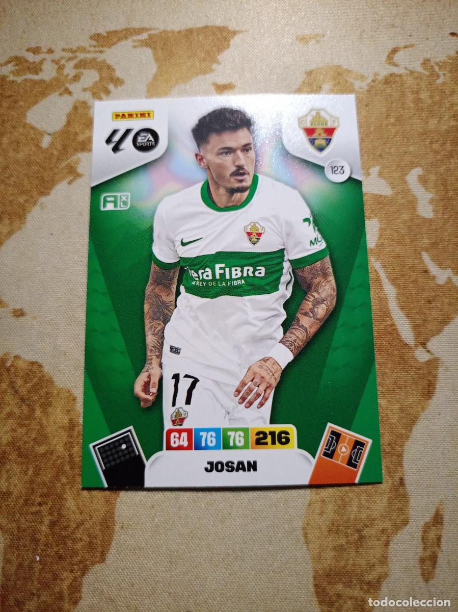 Cromos de f&uacute;tbol: Elche 123 JOSAN Adrenalyn 2025-26