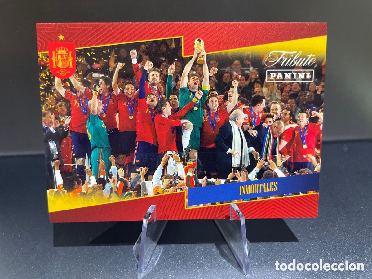 Fu&szlig;ball-Sticker: Inmortales 34 Panini Tribute Seleccion Espa&ntilde;ola 2010-2026 Vamos Campeones