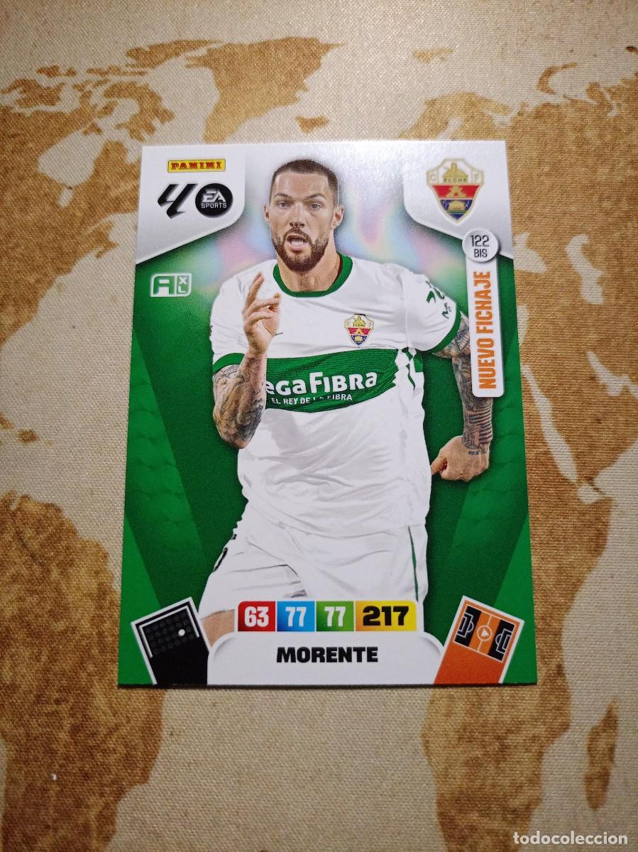 Cromos de f&uacute;tbol: Elche 122 bis MORENTE Adrenalyn 2025-26