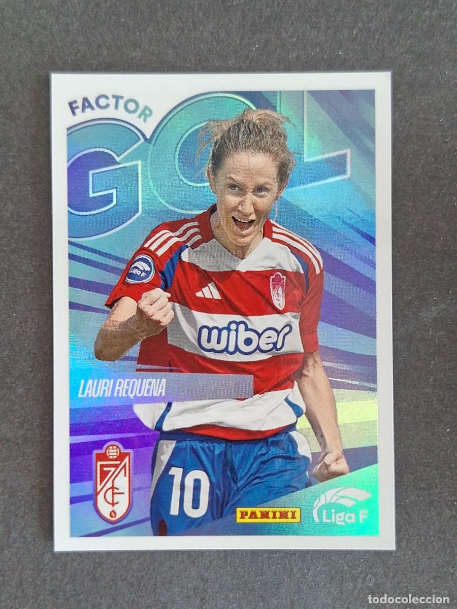 Cromos de f&uacute;tbol: L1 LAURI REQUENA GRANADA C. F. FACTOR GOL 364 PANINI LIGA F 2024 2025 24 25 SIN PEGAR