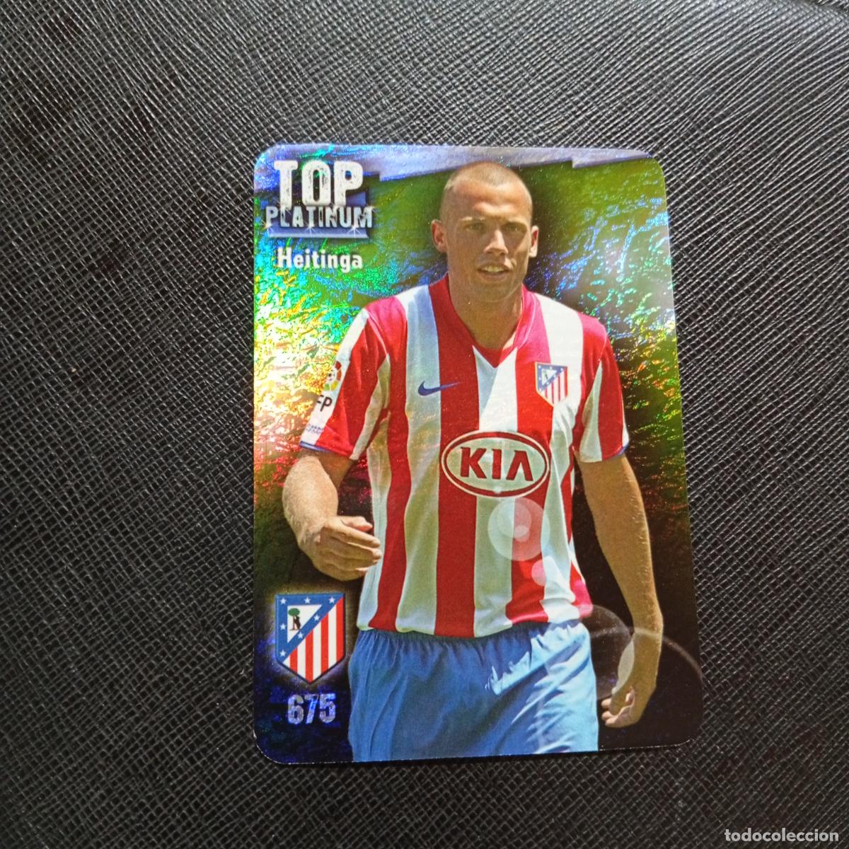 Cromos de f&uacute;tbol: 675 HEITINGA AT MADRID MUNDICROMO QUIZ GAME 2008 2009 FUTBOL 08 09 - A212 PG13 JASPEADO