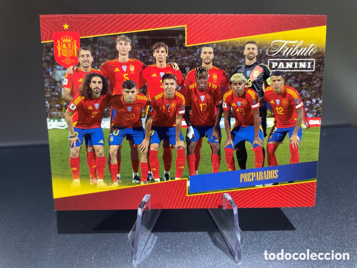 Fu&szlig;ball-Sticker: Yamal Preparados 69 Panini Tribute Seleccion Espa&ntilde;ola 2010-2026 Vamos Campeones