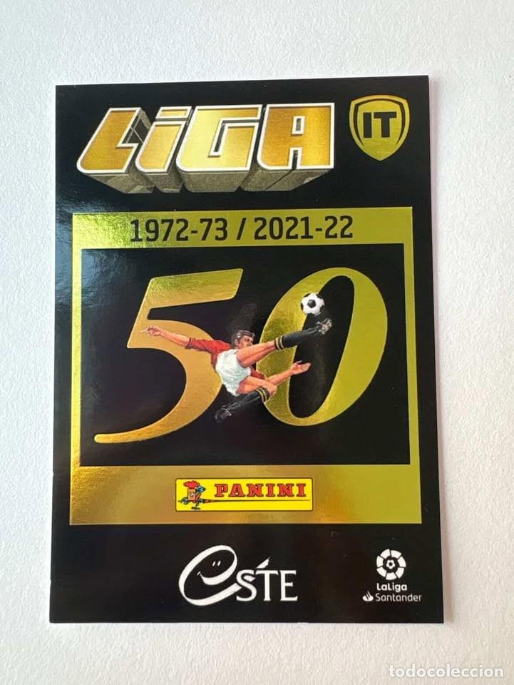 Cromos de f&uacute;tbol: Cromo La isla del tesoro 1 Liga Este 2021-22