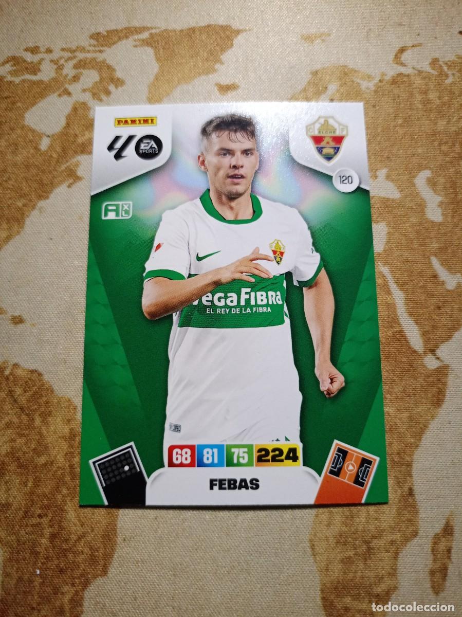 Cromos de f&uacute;tbol: Elche 120 FEBAS Adrenalyn 2025-26