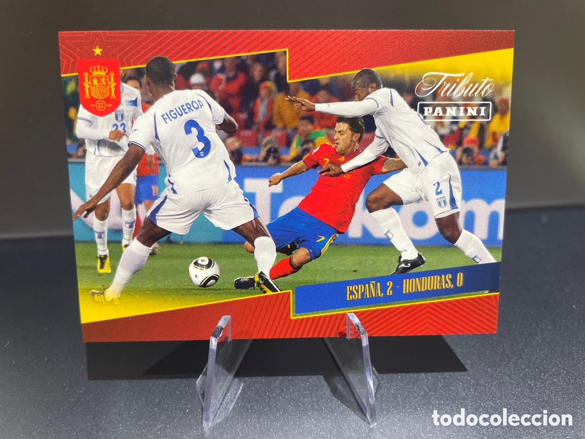 Fu&szlig;ball-Sticker: Espa&ntilde;a 2 - Honduras 0 26 Panini Tribute Seleccion Espa&ntilde;ola 2010-2026 Vamos Campeones