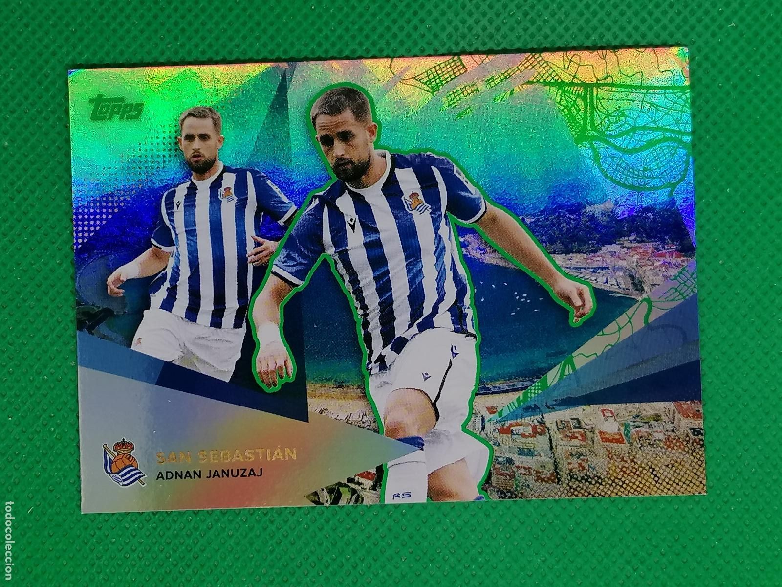 Cromos de f&uacute;tbol: 37 ADNAN JANUZAJ /125 ⚽ REAL SOCIEDAD FAN SET TOPPS 21 22 2021 2022 ⚽