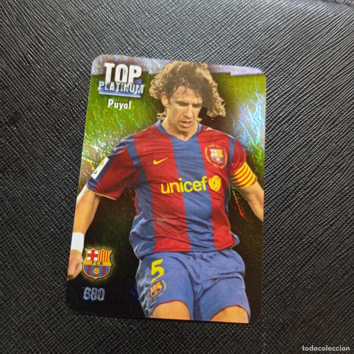 Cromos de f&uacute;tbol: 680 PUYOL BARCELONA MUNDICROMO QUIZ GAME 2008 2009 FUTBOL 08 09 - A212 PG13 JASPEADO
