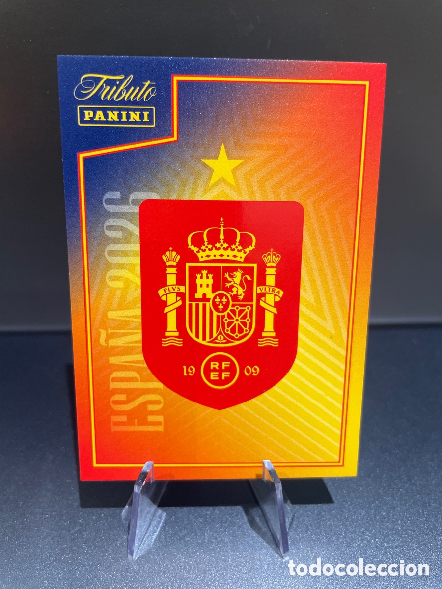 Fu&szlig;ball-Sticker: Escudo Espa&ntilde;a 35 Panini Tribute Seleccion Espa&ntilde;ola 2010-2026 Vamos Campeones