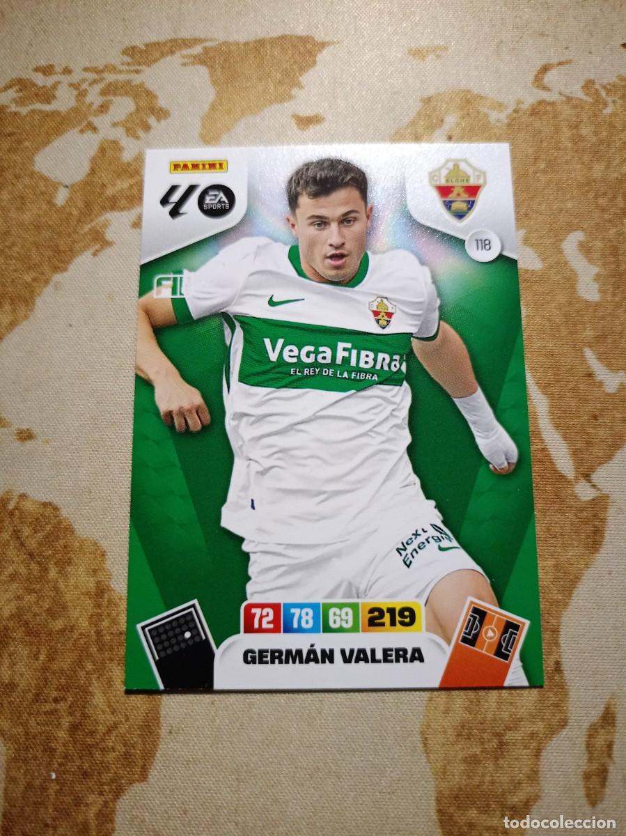 Cromos de f&uacute;tbol: Elche 118 GERM&Aacute;N VALERA Adrenalyn 2025-26