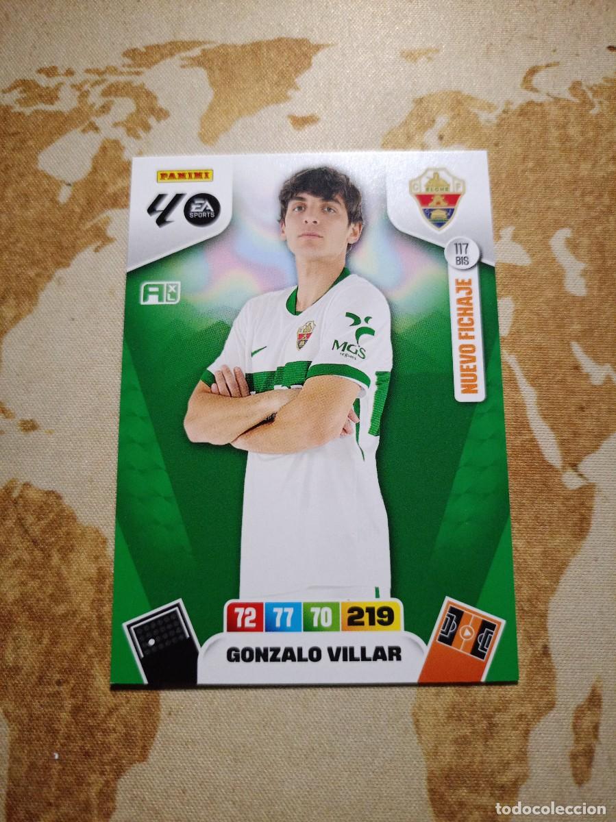 Cromos de f&uacute;tbol: Elche 117 bis GONZALO VILLAR Adrenalyn 2025-26