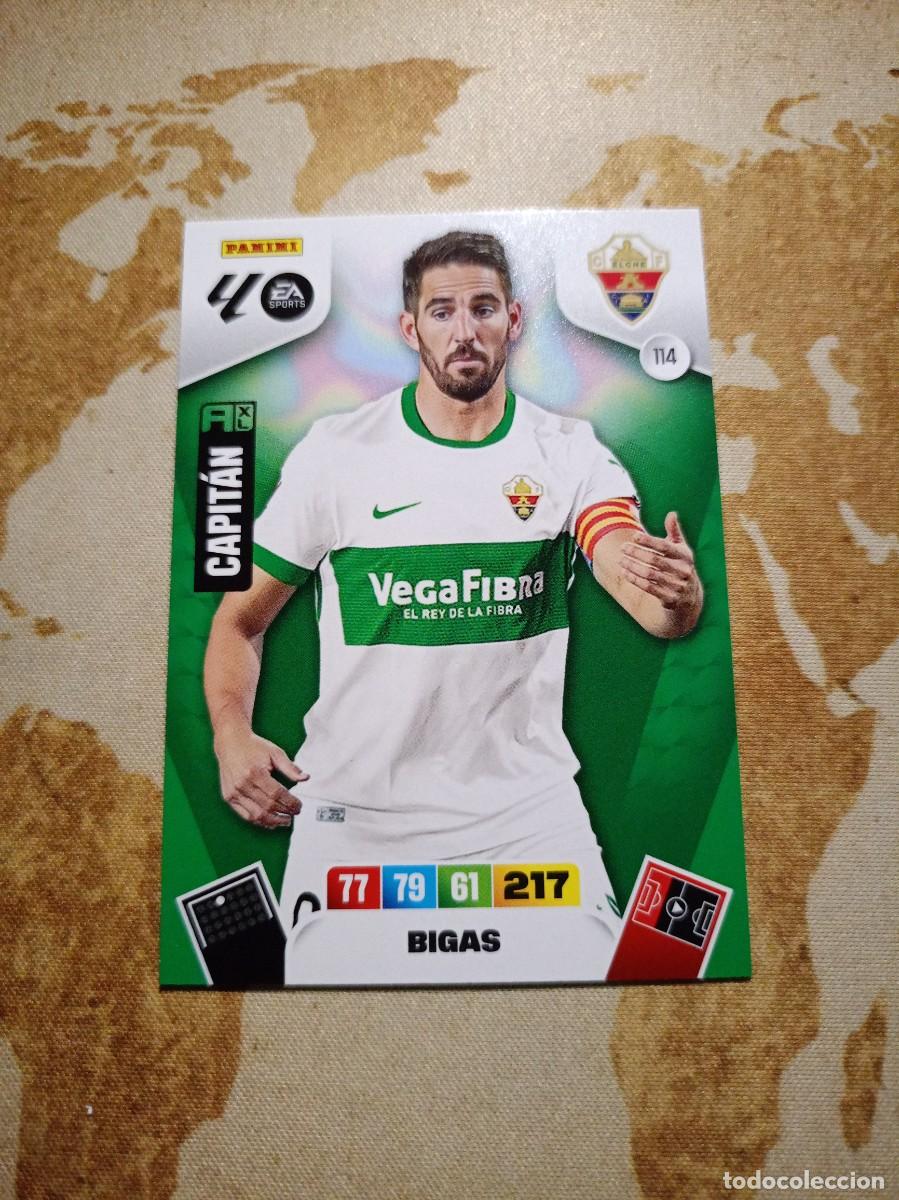 Cromos de f&uacute;tbol: Elche 114 BIGAS Adrenalyn 2025-26