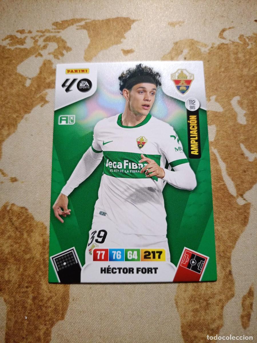 Cromos de f&uacute;tbol: Elche 112 bis H&Eacute;CTOR FORT Adrenalyn 2025-26