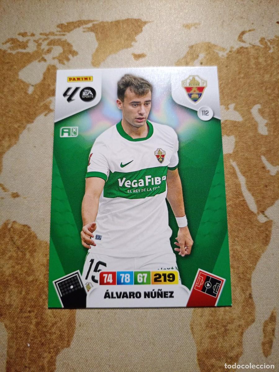 Cromos de f&uacute;tbol: Elche 112 &Aacute;LVARO N&Uacute;&Ntilde;EZ Adrenalyn 2025-26