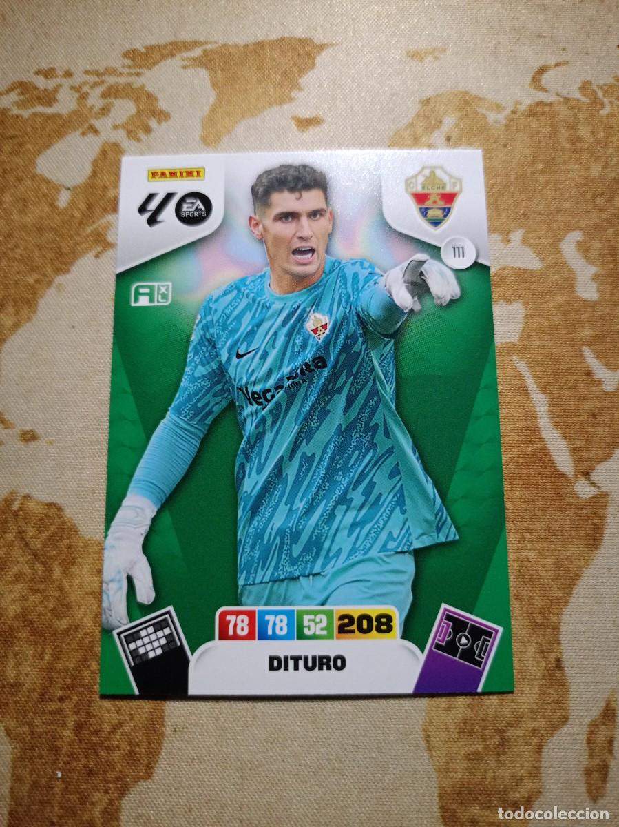 Cromos de f&uacute;tbol: Elche 111 DITURO Adrenalyn 2025-26