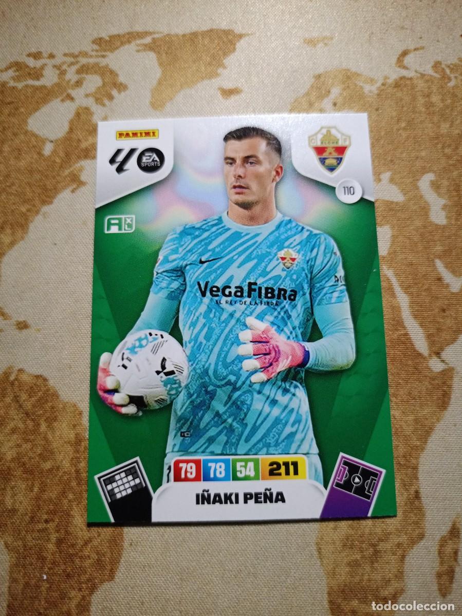 Cromos de f&uacute;tbol: Elche 110 I&Ntilde;AKI PE&Ntilde;A Adrenalyn 2025-26